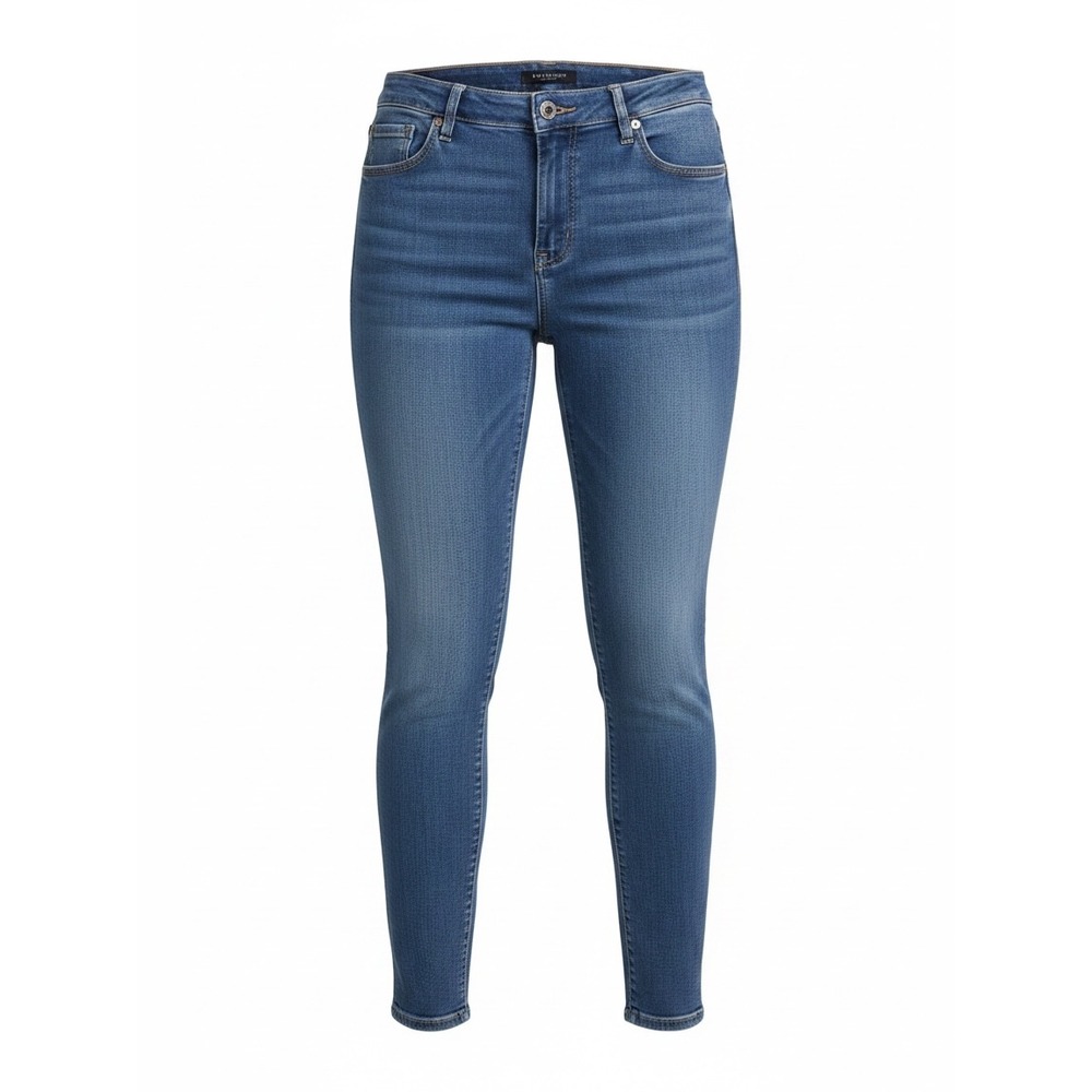 Liverpool Los Angeles Abby Skinny Jeans Victory Blue High Rise Plus Size 14W